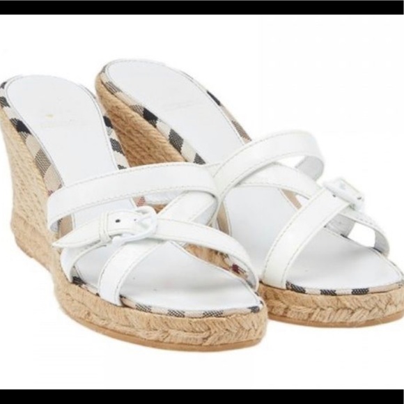 burberry wedge espadrilles